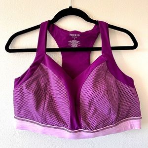 Torrid High Impact SportsBra in Purple